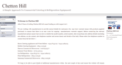 Desktop Screenshot of chettonhill.org.uk